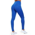 thumbnail image 4 of NELEUS Womens High Waist Ankle Yoga Leggings Workout with Two Pockets,Blue,US Size XL, 4 of 9