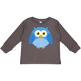 thumbnail image 3 of Inktastic Owl Bird Funny Gift Boys or Girls Long Sleeve Toddler T-Shirt, 3 of 5