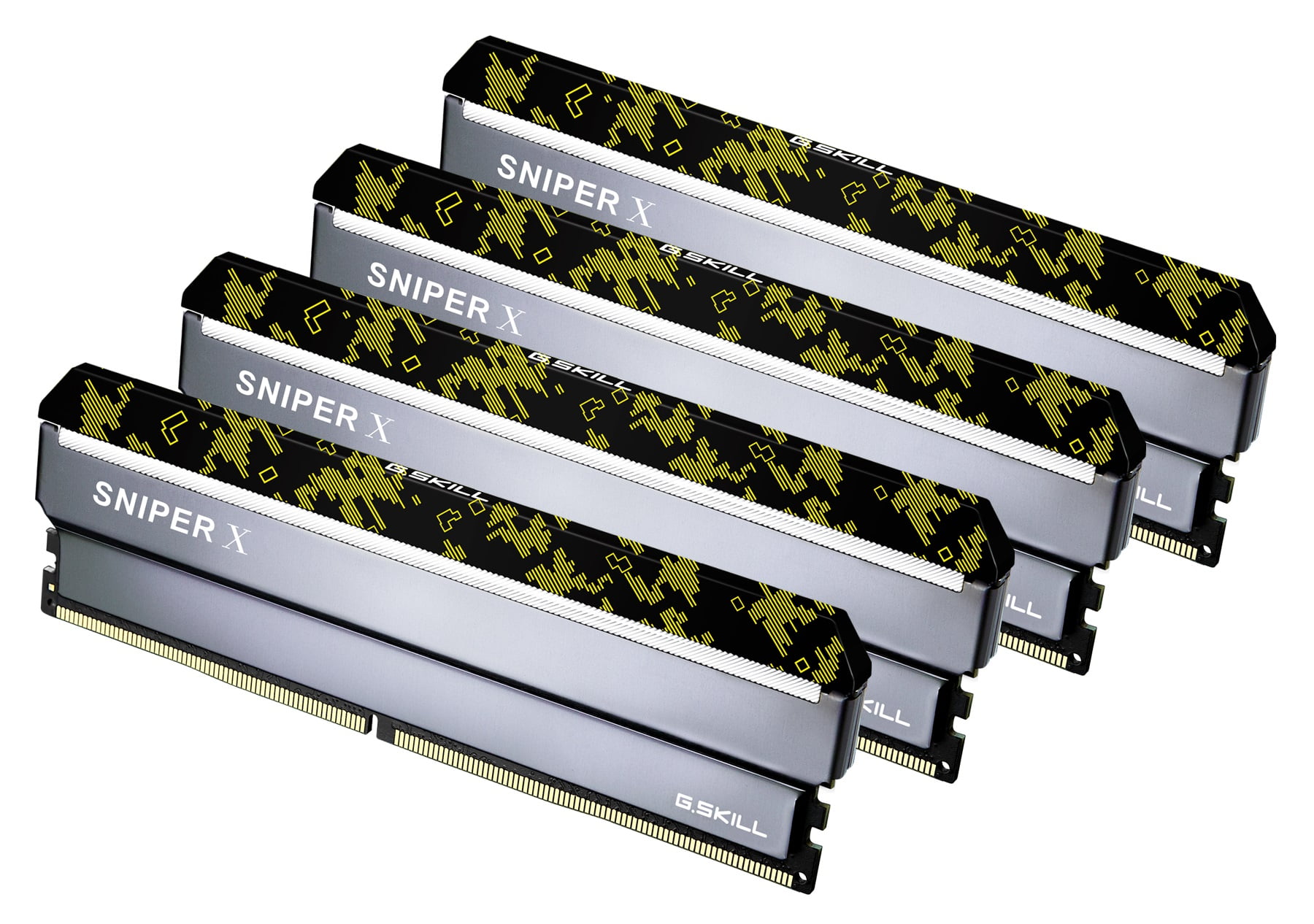 64GB G.Skill DDR4 3600MHz Sniper X PC4-28800 CL19 Quad Channel Kit