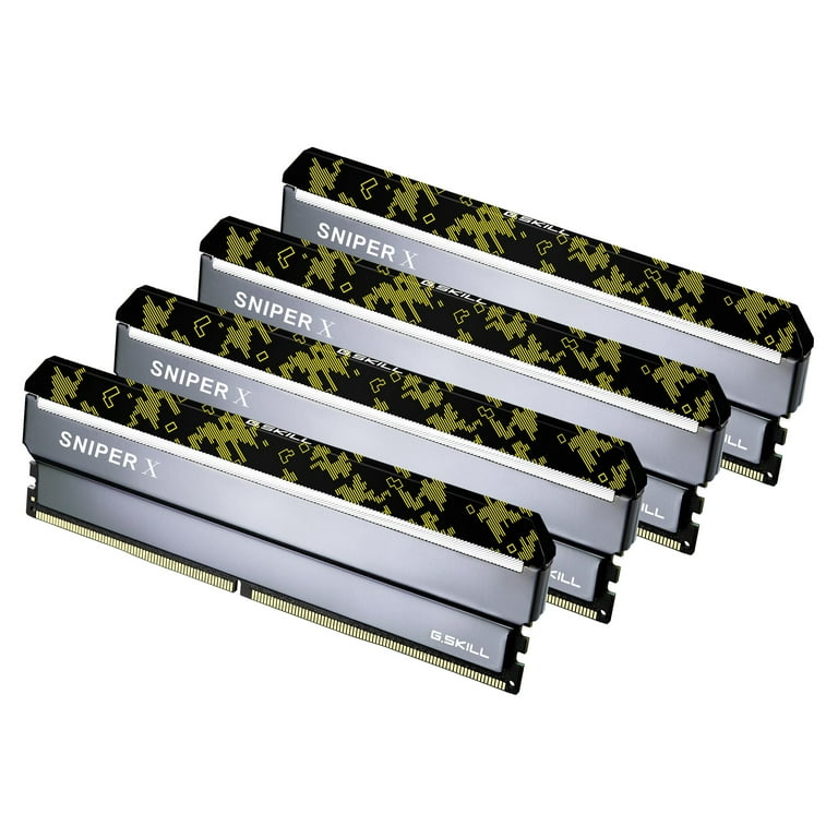 64GB G.Skill DDR4 3600MHz Sniper X PC4-28800 CL19 Quad Channel Kit