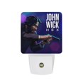 thumbnail image 1 of John Wick Luz nocturna LED con sensor de anochecer a amanecer para dormitorio, baño, pasillo, escaleras - Lámpara LED nocturna de enchufe, 0.5W - 1 pieza, 1 of 6