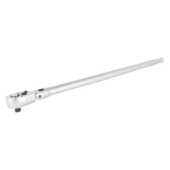 18-inch, 3/8-inch Drive, 72-tooth Flex-Head Ratchet, Flexible Head Can Tilt , Quick Release, Durable Steel, Long Extended Handle 18-Inches