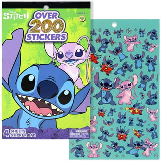 Stitch Stickers for Laptops,50PCS Cartoon Lilo and Stitch Waterproof Vinyl  Decals for Decorate Water Bottle Skateboard Helmet Journal , Cute Stitch