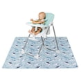 thumbnail image 4 of Estera de JUEGO para Bebés Impermeable, Alfombra de Silla Alta Fácil de Limpieza Evita Material de Poliéster Multi -Funcional Picnic Para Niños Pequeños, 4 of 7