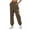 Brown, variant on Yanyanz Women's Pants, Fashion Pants for Women Casual Gradient Print Bottom Sweatpants Pockets High Waist Sporty Gym Athletic Fit Jogger Pants Trousers, Womens Pants Casual, Wide Leg Pants for Women