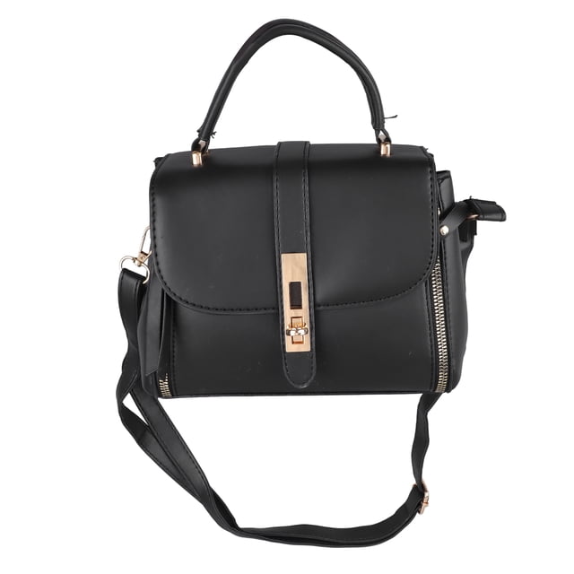 Bolso de mensajero Nikou estilo retro moderno hombro mano elegante color negro talla única