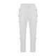 thumbnail image 5 of Pantalones largos de moda para hombre, casuales, de color sólido, con botones, cintura elástica, rectos, con pierna de cuerno, pantalones largos de poliéster para hombre., 5 of 7