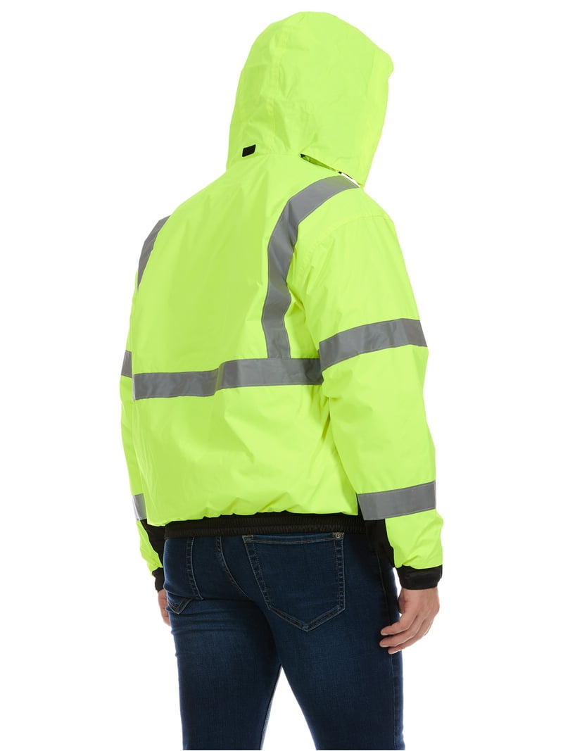 Bass Creek Outfitters Men's Oxford Insulated Safety Work Jacket