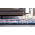 thumbnail image 5 of Unique Loom Gansu Floral Vintage Area Rugs, Navy Blue/Brown/Beige, 8' 0 x 10' 0, 5 of 9