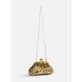 thumbnail image 3 of Free Assembly Women's Mixed Sequin Clutch Handbag, Gold, 3 of 5