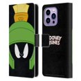 thumbnail image 1 of Head Case Designs Officially Licensed Looney Tunes Full Face Marvin The Martian Leather Book Wallet Case Cover Compatible with Apple iPhone 14 Pro Max, 1 of 6