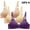 Multicolor, variant on Loopsun Plus Size Bras for Women, 3pcs Womens Bra Soild Wire Free Underwear Bra Everyday Small Cup Underwear Multicolor L