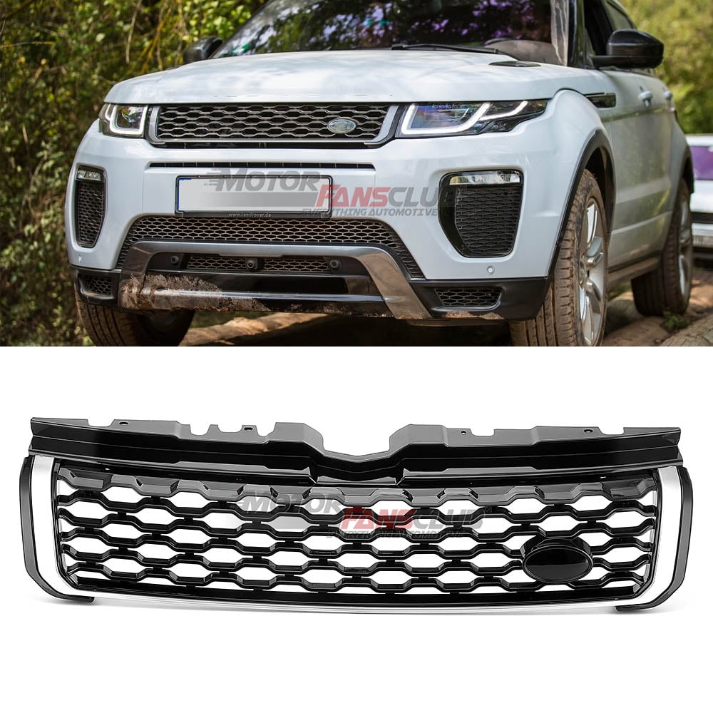 For Land Rover Range Rover Evoque 20122018 Black Silver