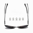 thumbnail image 2 of Polarized Aviator Sunglasses Classic Aviator Sunglasses Men Women Driving Sunglasses Polarized Lens UV Protection Sunglasses Genuine Glass Lens (Silve, 2 of 4