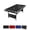 Black, variant on Collapsible 7FT Pool Table for Family Game Room – Space-Saving Portable Billiard Table with Balls, 2 Cues, Chalk & Brush – Indoor Use – Black
