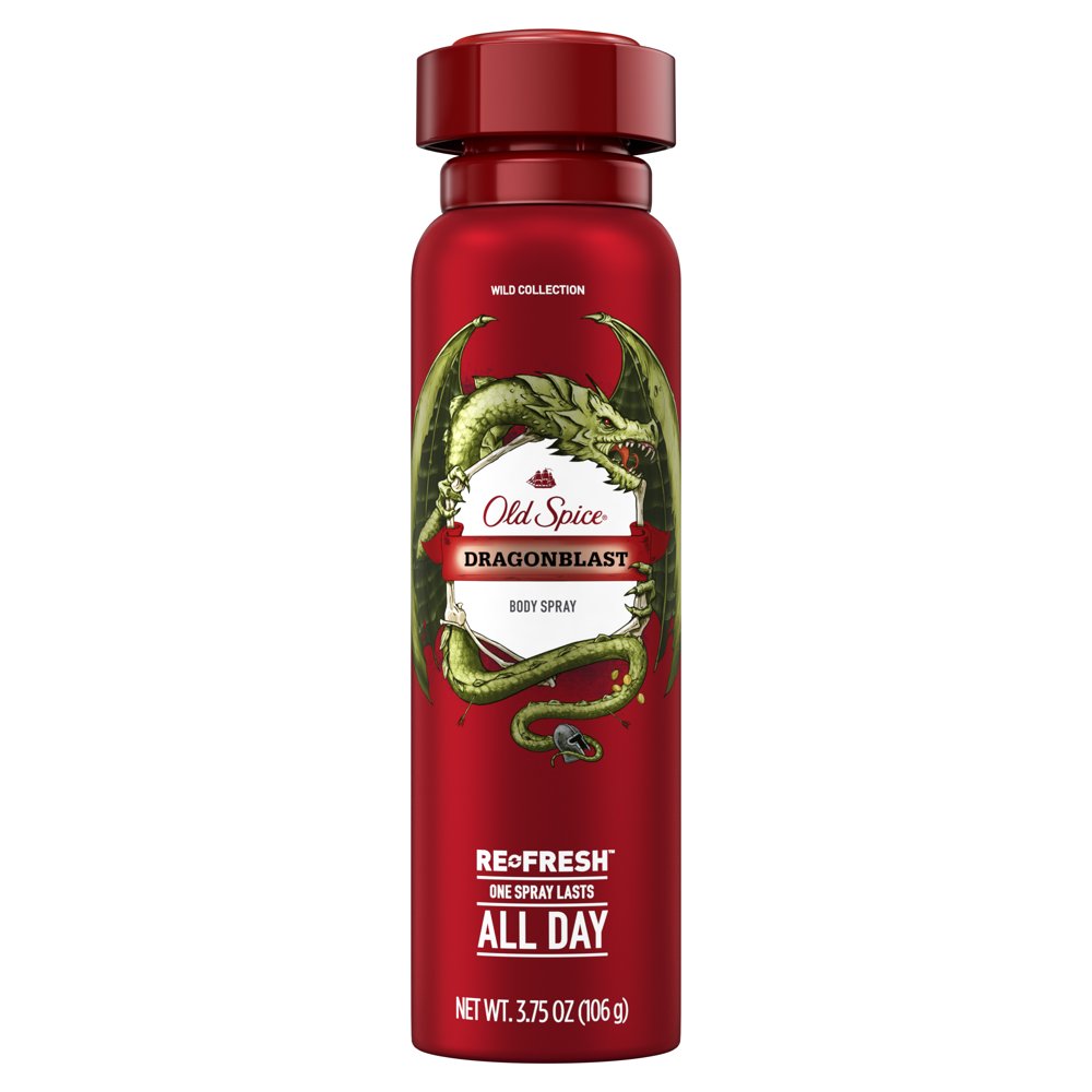 Old Spice Antiperspirant Deodorant Invisible Spray for Men, Dragonblast