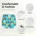 thumbnail image 6 of Haiem Cartoon Monster Truck Women's 2 in 1 Running Shorts - Lightweight Athletic Workout Gym Yoga Breathable Sports Shorts Liner with Phone Pockets-X-Large, 6 of 9