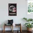 thumbnail image 3 of NFL Atlanta Falcons - Neon Helmet 23 Canvas Wall Poster, 22.375" x 34", 3 of 4