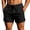 Black, variant on Gym Shorts Men Summer Elastic Waist Slim Fit Moisture Wicking Lightweight Athletic Workout Shorts with Pockets