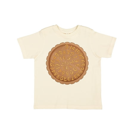 

Inktastic Pi Day Pie with Pi Numerals in Spiral Gift Toddler Boy or Toddler Girl T-Shirt