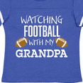 thumbnail image 4 of Inktastic Watching Football with My Grandpa Boys or Girls Toddler T-Shirt, 4 of 5