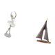 thumbnail image 5 of Figura decorativa de escritorio: Estatua de bailarina de ballet, escultura de , adorno moderno de resina, ligero y resistente, ideal para estant, 5 of 8