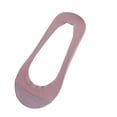 thumbnail image 2 of Fengqque No Show Socks for women Non Slip Low Cut Thin Silky Dress Footies Liner Invisible Socks Flats Loafers Sneakers Purple Free Size, 2 of 8