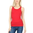 thumbnail image 6 of KOGMO Womens Basic Cotton Ribbed Knit Racerback Tank Top 3-Pack (S-XL), 6 of 8