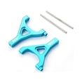 thumbnail image 1 of bedienty 2piece 1/16 Front Upper Suspension Arm Aluminum Alloy Enhanced Rc Front Upper Suspension Arm For SLASH Blue, 1 of 5
