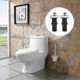 thumbnail image 3 of Toilet Seat Mounting Hardware Kit - 4 Pack Hinges, Screws, and Rubber Nuts for Secure Installation, 3 of 5