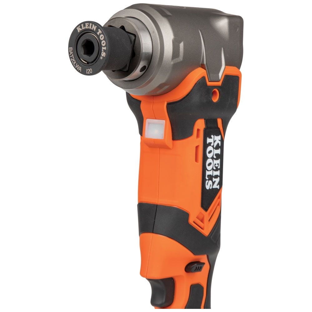 Klein Tools BAT20LWA 90-Degree Impact Wrench 7/16 in. Adapter
