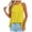 Yellow, variant on XMMSWDLA Womens Tank Tops Casual Vest Shirts Sleeveless Cotton Soft Summer Tees Blouses Hot Pink Tunic Tank Tops Women