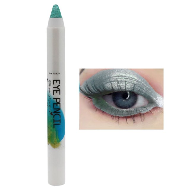 WIFKLSIIPG Eye Shadow Pen Eye Shadow Stick High Gloss Fine Pearl Light Does Not Take Off Makeup Waterproof Metal Eye Shadow Stick Crayon