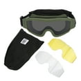 thumbnail image 2 of Anti Fog Cycling Glasses, Arc-shaped Large Field Of View Anti-Sand Goggles With Three-color Lenses For Motorcycle For Outdoor, 2 of 8