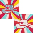 thumbnail image 4 of Dolly Parton Multi-Color Cowboy Hat Napkins, 16 Count, 4 of 8