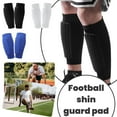 thumbnail image 4 of Soccer Shin Guards for Boys, Upf50 Protective Leg Sleeves with Honeycomb Eva Padding, Non-slip Silicone Grip Ideal for 6-year-olds and Youth Players, 4 of 7