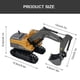 thumbnail image 3 of Excavadora De Control Remoto Para Niños, Juguete De Construcción Con Control Remoto, Modelo De Ingeniería De Tractor De Orugas De Coche Controlado Por Radio Para Niños Y Niñas Muyoka Hogar, 3 of 6
