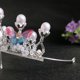 thumbnail image 4 of EeaseMX 1 diadema con corona para niña, accesorio para el pelo (plateado), 4 of 8