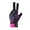 Rose Red, variant on Xinyolin Billiard Pool Gloves 3 Finger Design Left Hand Snooker Cue Sport Glove Breathable Elastic Billiard Gloves for Men Women