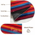 thumbnail image 6 of 6'x9' Area Rugs, Colorful Striped Indoor Outdoor Area Rug for Living Room Bedroom, Farmhouse Modern Rainbow Lines Art Washable Bathroom Rugs Kitchen Floor Carpet Mats Home Decor Aesthetic, 6 of 8