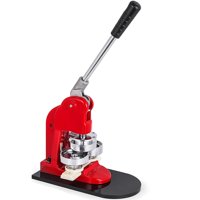 VEVOR Button Maker 58mm Button Maker Machine 2-1/4 inch Badge Maker Machine with Free 1000 Pcs Button Parts and Circle Cutter