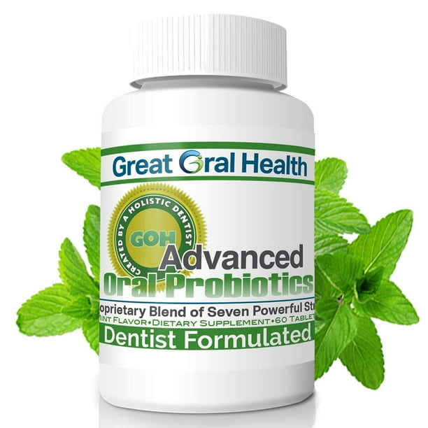 Chewable Oral Probiotics for Mouth — Oral Probiotic — Gum Disease Gingivitis & Bad Breath