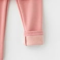 thumbnail image 6 of Gubotare Leggings Girls Skirt Girls School Uniform Pants Warm Stretchy Athletic Leggings with Skirt Size 5T 6T (Pink,5-6 Years), 6 of 7