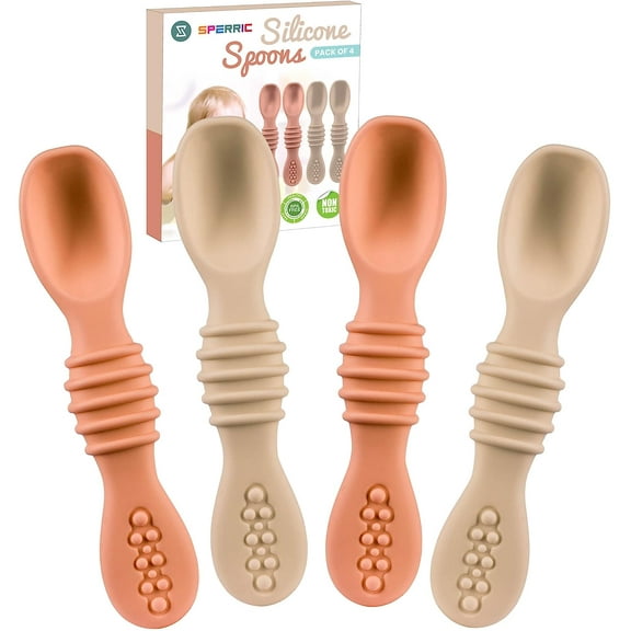 Silicone Baby Spoons for Baby Led Weaning