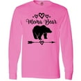 thumbnail image 3 of Inktastic Mema Bear Grandma Long Sleeve T-Shirt, 3 of 5
