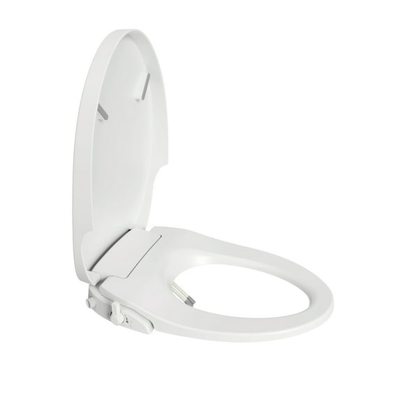 Smart Bidet Toilet Seat Adjustable Heated Seat with Water Temperature and Pressure Adjustment Portable Bidet with Automatic Nozzle Cleaning