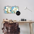 thumbnail image 3 of Stupell Industries Modern Flower Pattern Botanical & Floral Painting Gray Framed Art Print Wall Art, 12 x 12, Set of 2, 3 of 9