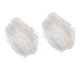 thumbnail image 3 of 2x 2 Pinzas para El Pelo de Plumas, Pinzas para El Pelo, , Horquilla Ligera para Mujer, Horquilla de Plumas Blancas para Cumpleaños, Novia 2 piezas, 3 of 8