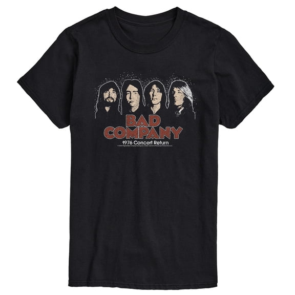 Bad Company - Band Faces - Men's Short Sleeve Graphic T-Shirt