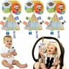 Taggies 3 Take-Along Baby Toys Interactive Stroller 0-3 Years Stroller Car Seat